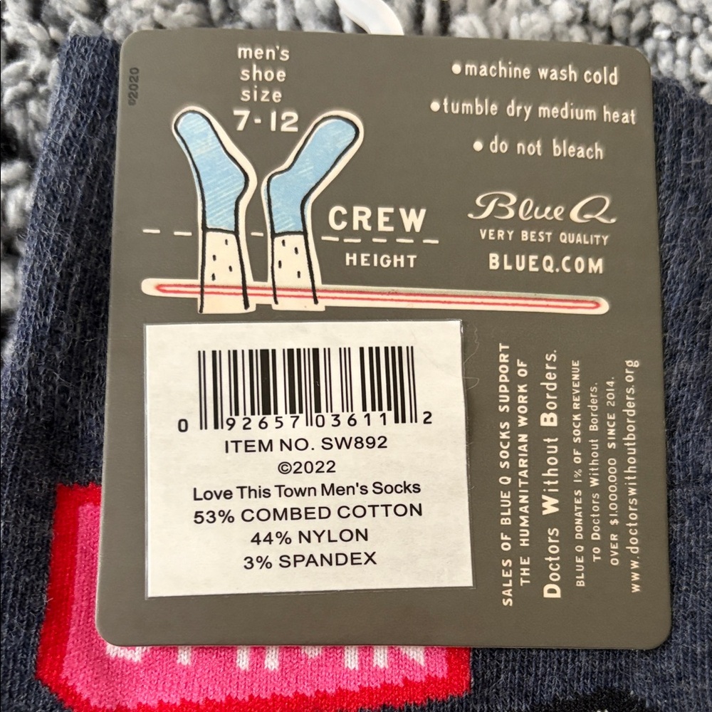 Blue Q Colorful Graphic Socks - Women and Men - Picture 6 of 7